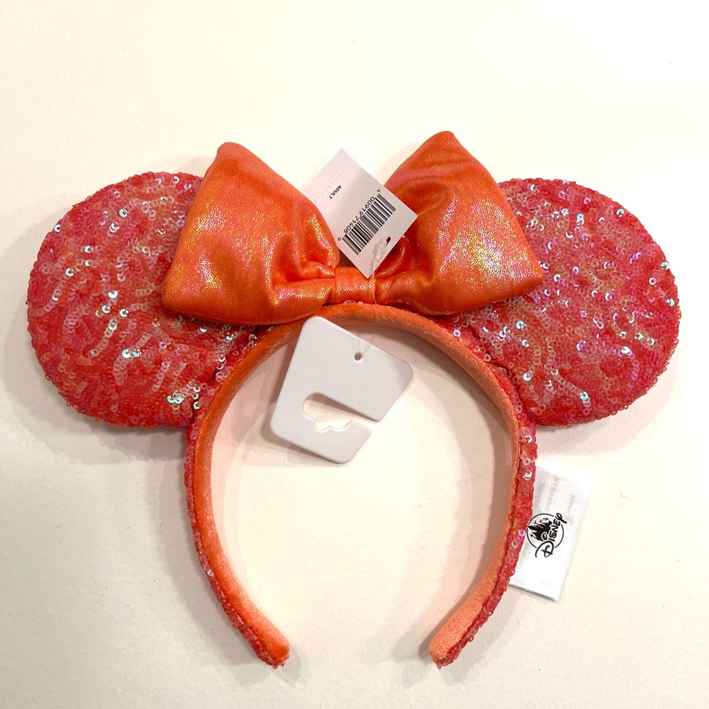 Sequin Minnie Mouse ears  Headband